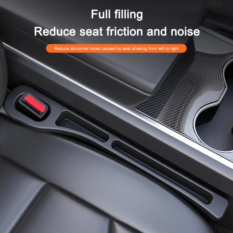 1pcs/1 Pair Universal Car Seat Gap Plug Strip Side Seam Car Gap Filler Leak Proof Seat Gap Storage Organizer Interior Decoration