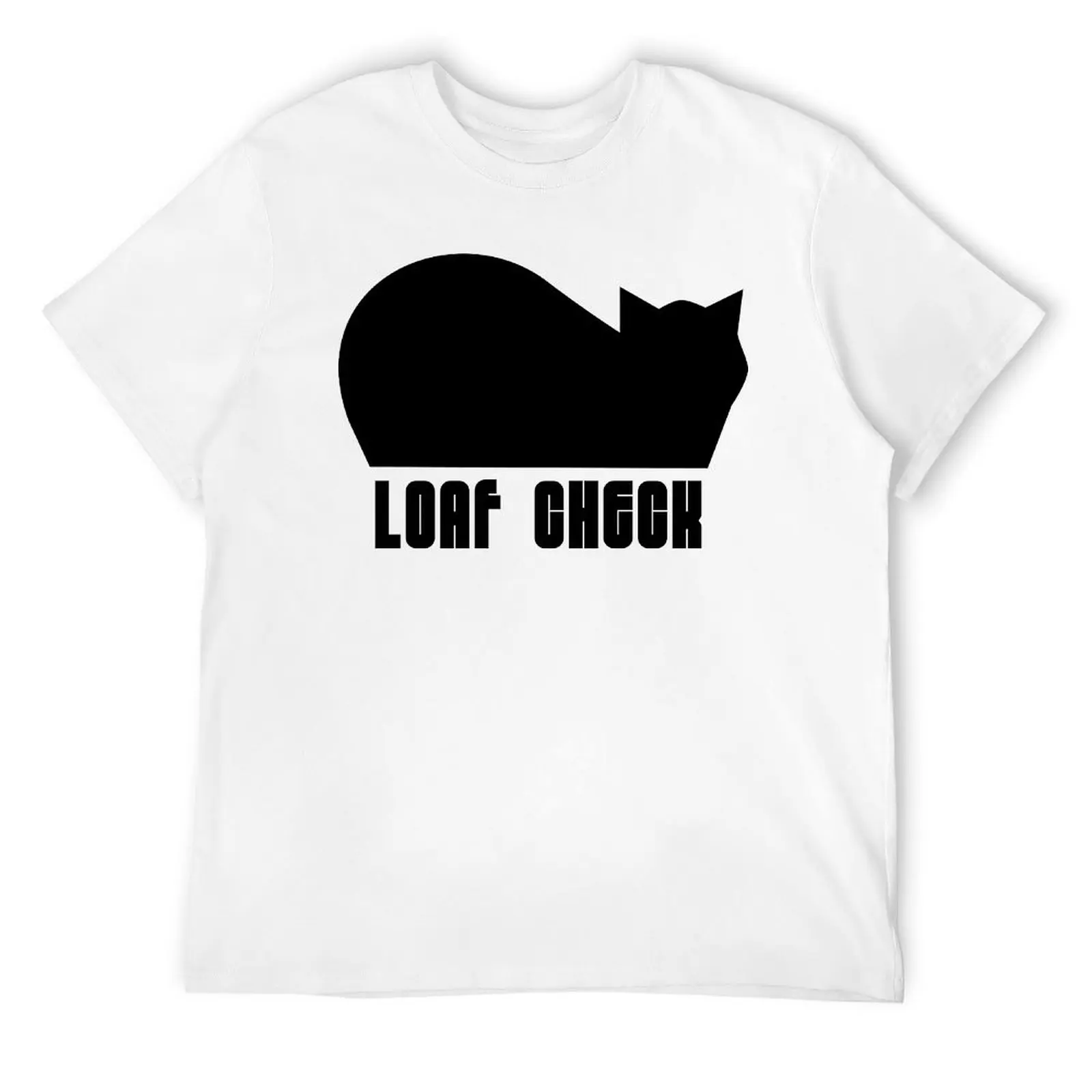 Round Neck Heavy Mental Music Cats Meme Cute Cat Loaf 14 T-shirt  Move Tees Novelty Geek Fitness Eur Size