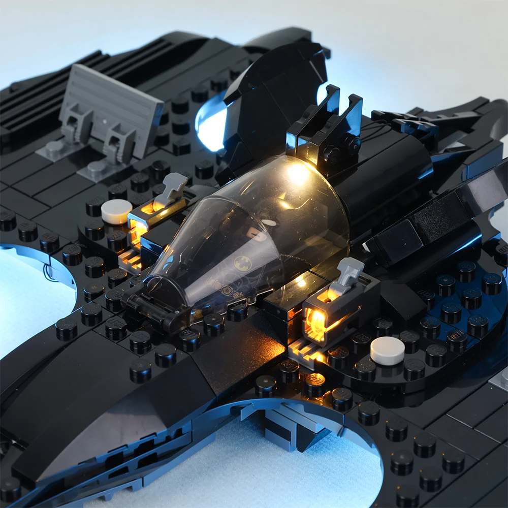 LED Light Kit For 76265 Batwing: Batman vs. The Joker Model Building Blocks Only Lighting Set Not include Blocks