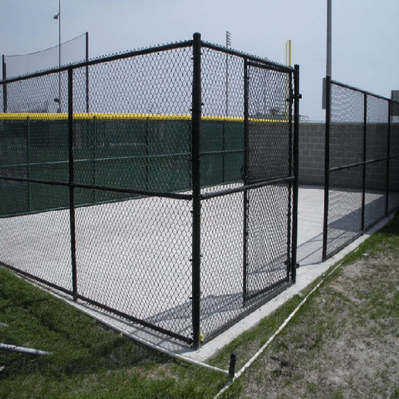 custom.New Arrival Black PVC Coated High Quality Chain Link Fence Playground Iron Wire 3D Modeling Service Included