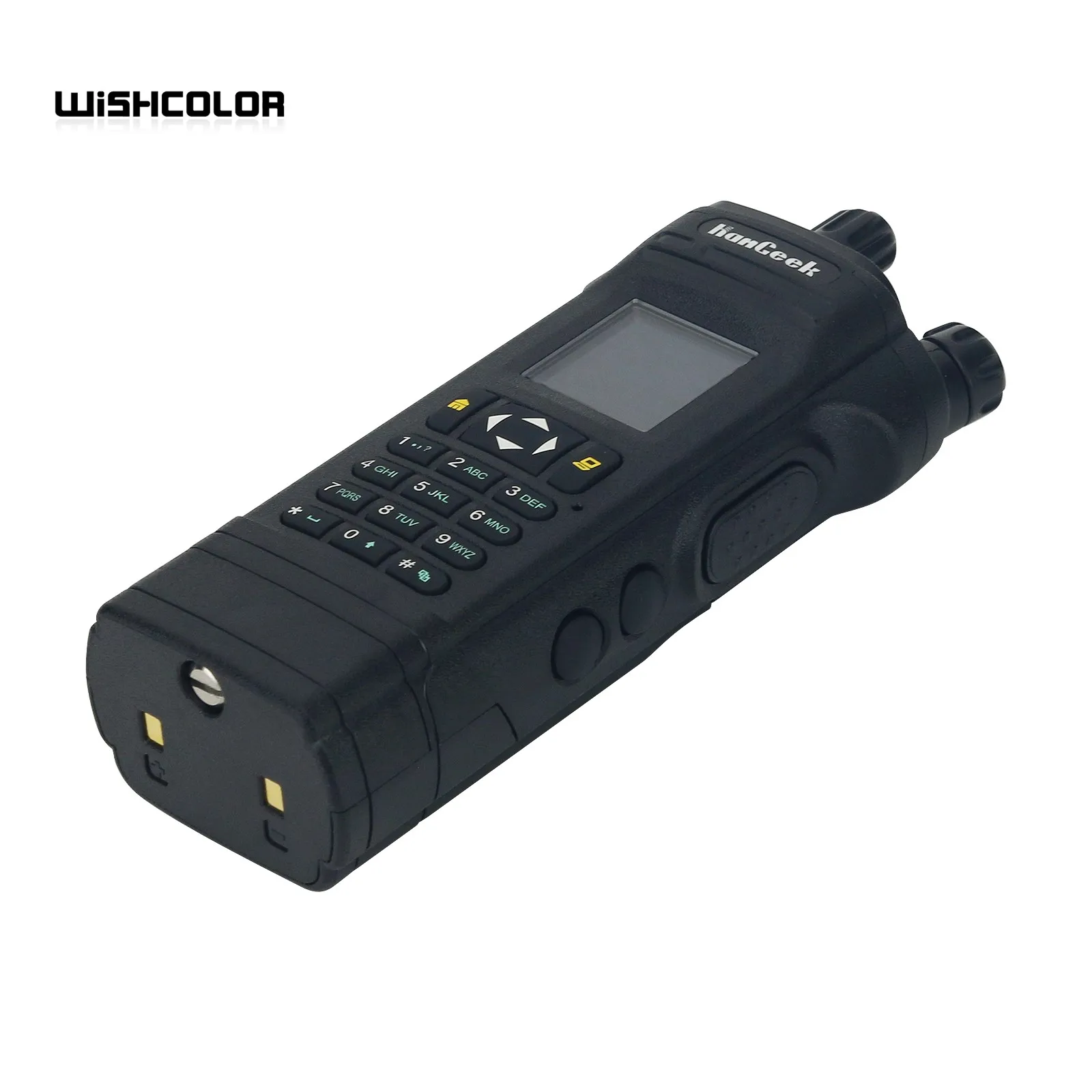 HAMGEEK APX-8000 12W Dual Band Radio VHF UHF Handheld Transceiver with Dual PTT Duplex Working Mode