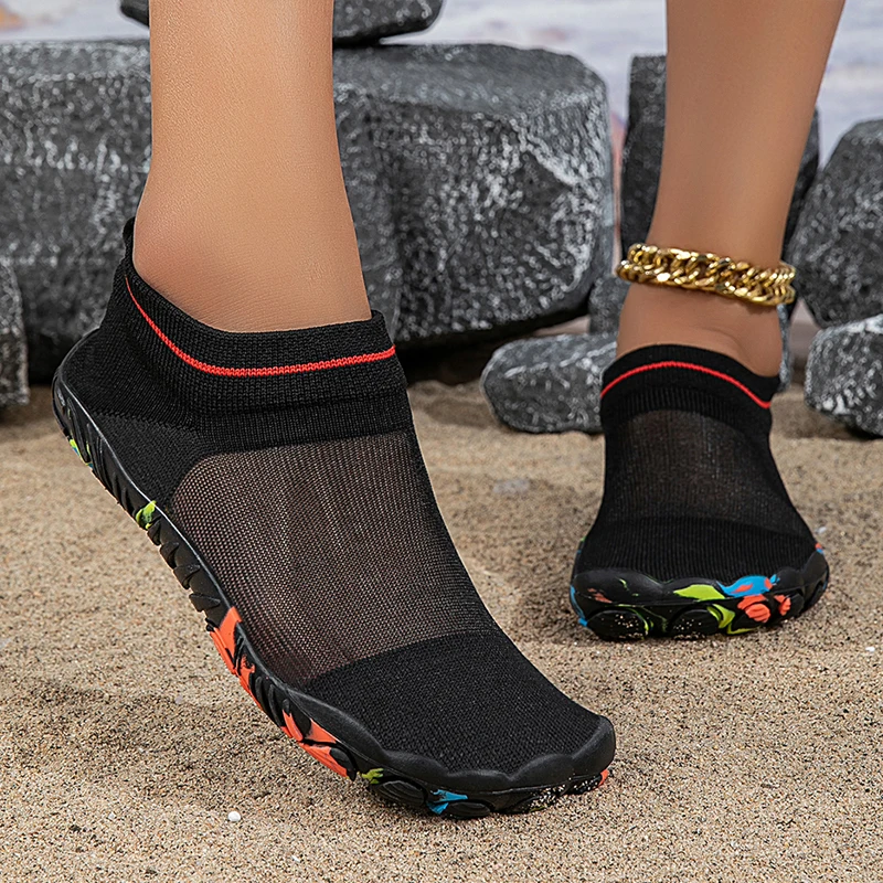 YRZL Water Shoes Men 2025 Quick Dry Aqua Sports Non-Slip Ultralight Breathable Wading for Swimming Running Fishing Yoga Sneakers