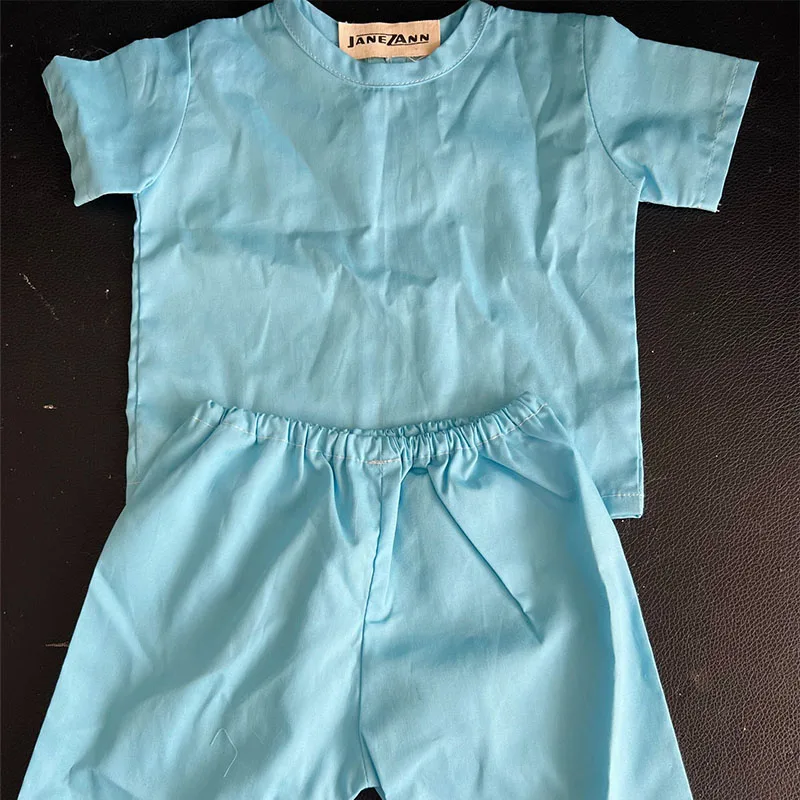 Jane Z Ann Newborn baby doctor nurse costume pajamas infant sister brother twins photography props outfits  studio shooting item