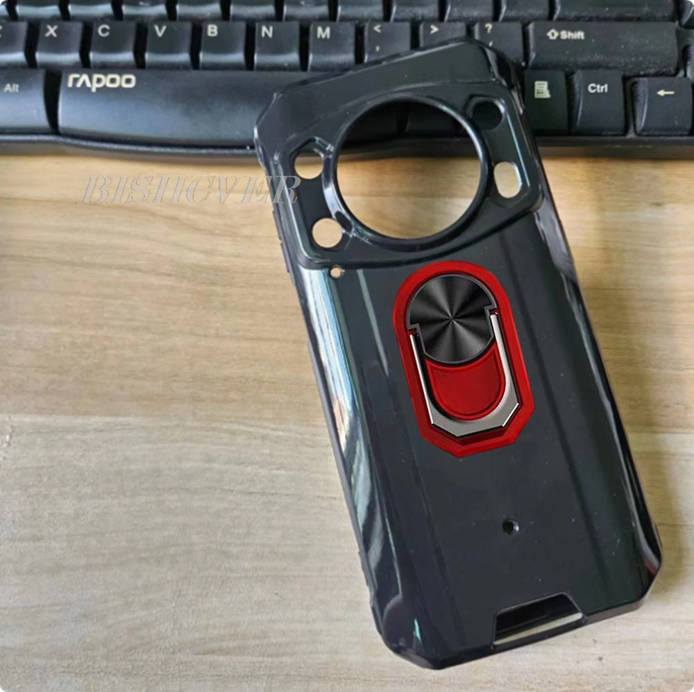 FOR Ulefone Armor 21 6.58" UlefoneArmor21 Armor21 Back Ring Holder Bracket Phone Case TPU Soft Silicone Cover