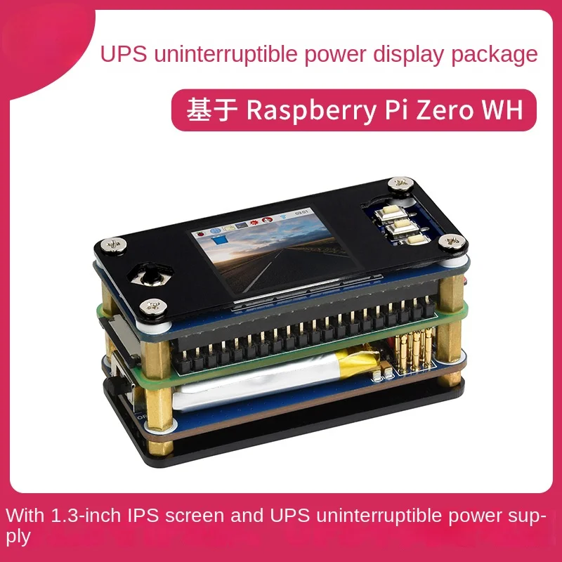 FOR Zero WH UPS Uninterruptible Power Supply 1.3-inch LCD Display Development Programming Kit