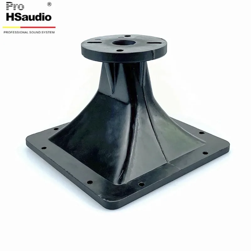 1pcs Audio Horn for Full Range Cabinet Compress Driver Size185L*185W*134H,Throat 1Inch