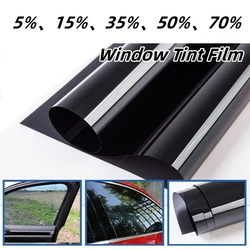 5/15/35/50/70%VLT Car Window Tint Front Windshield Heat Glare UV Block and Scratch Resistant Privacy Protection Automotive Film