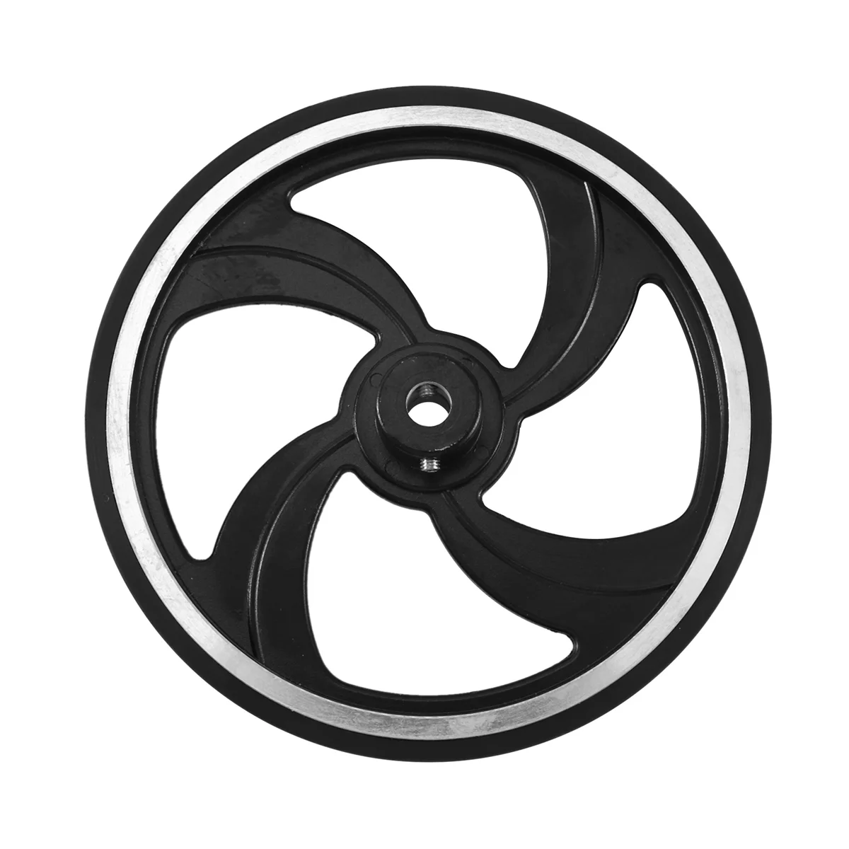 

ABKY-500mmx10mmX20mm Industrial Aluminum Rubber Measuring Encoder Meter Wheel for Industrial Encoder Accessories EncoderWheel