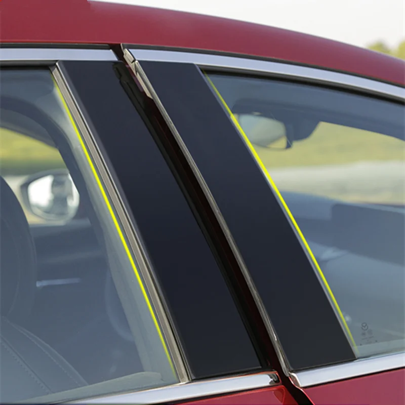 

For MAZDA 3 2019-2022 modified window bright strip center column decorative accessories explosion modification high quality