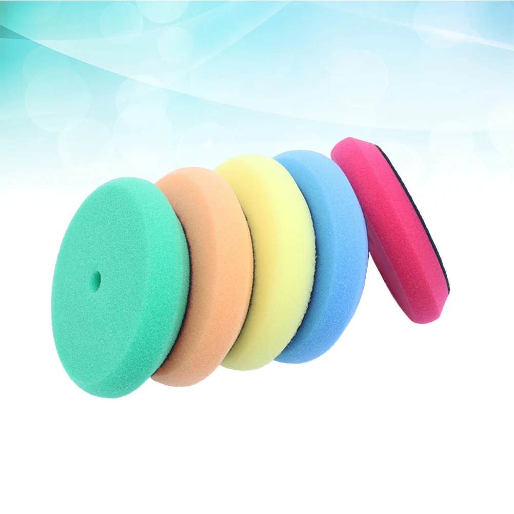 

4-дюймовая губка для полировки, полировальная подушечка, Т-образная форма, уплотнительное буферное колесо для автомобиля, полировальная подушечка для ухода за краской