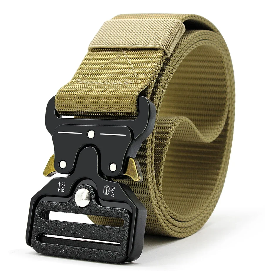 Männer Gürtel Outdoor Jagd Metall Taktische Gürtel Legierung Schnalle Marine Corps Leinwand Gürtel Männer Frauen Taktische Gürtel für Frauen – Detail 15
