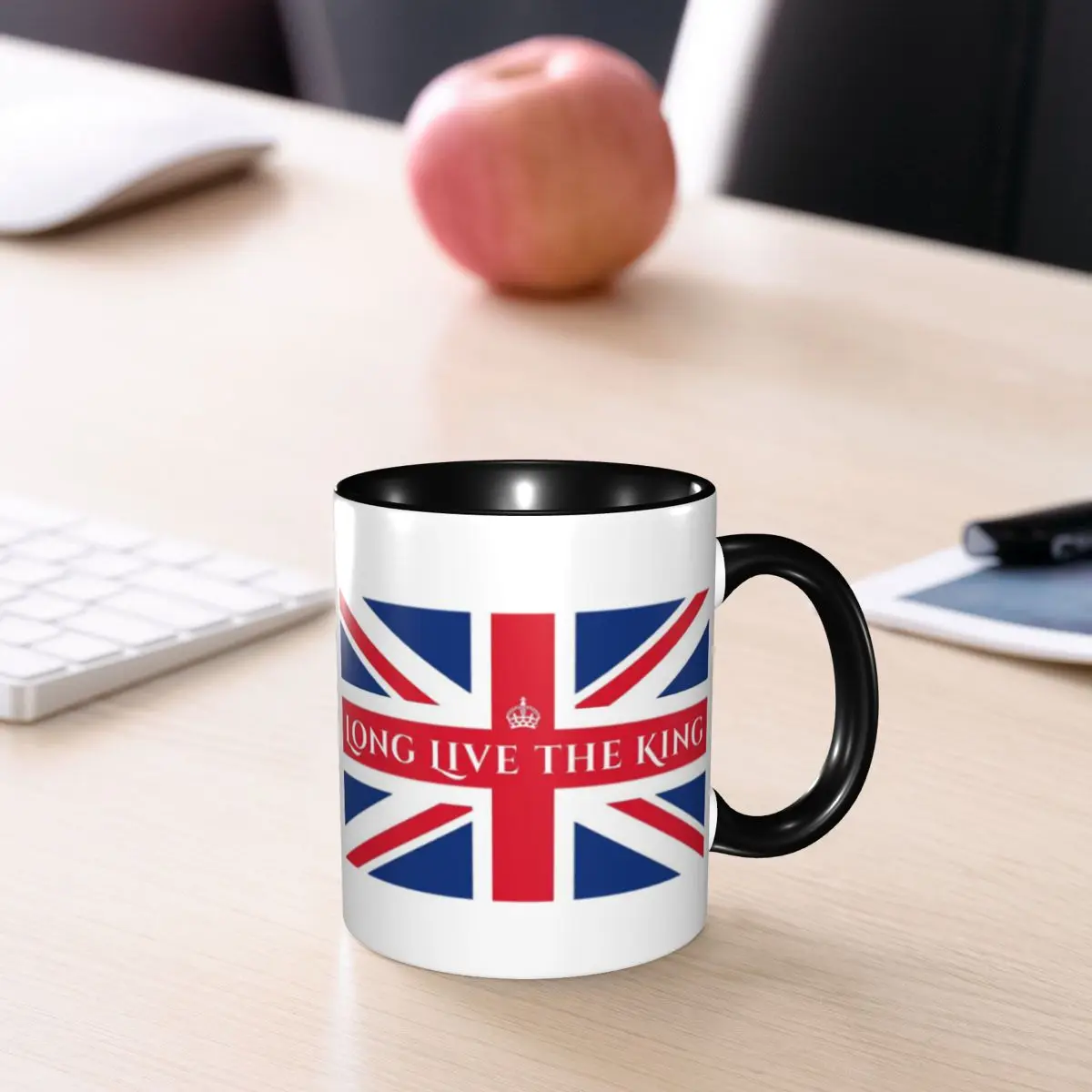 Union Jack Flag Of The UK United Kingdom British Mug Funny Ceramic Coffee Cups Tea Mugs Milk Cup Drinkware Gift for Woman Man
