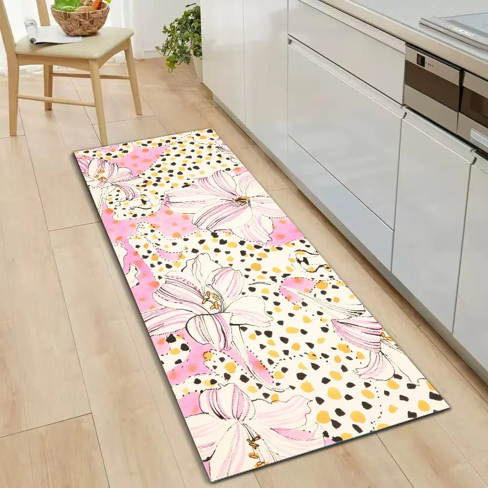 VIKAMA Abstrct Pt Splsh Anime Girl Desk Pd, Vibrnt Mouse Pad, Non Slip Waterproof for Gaming