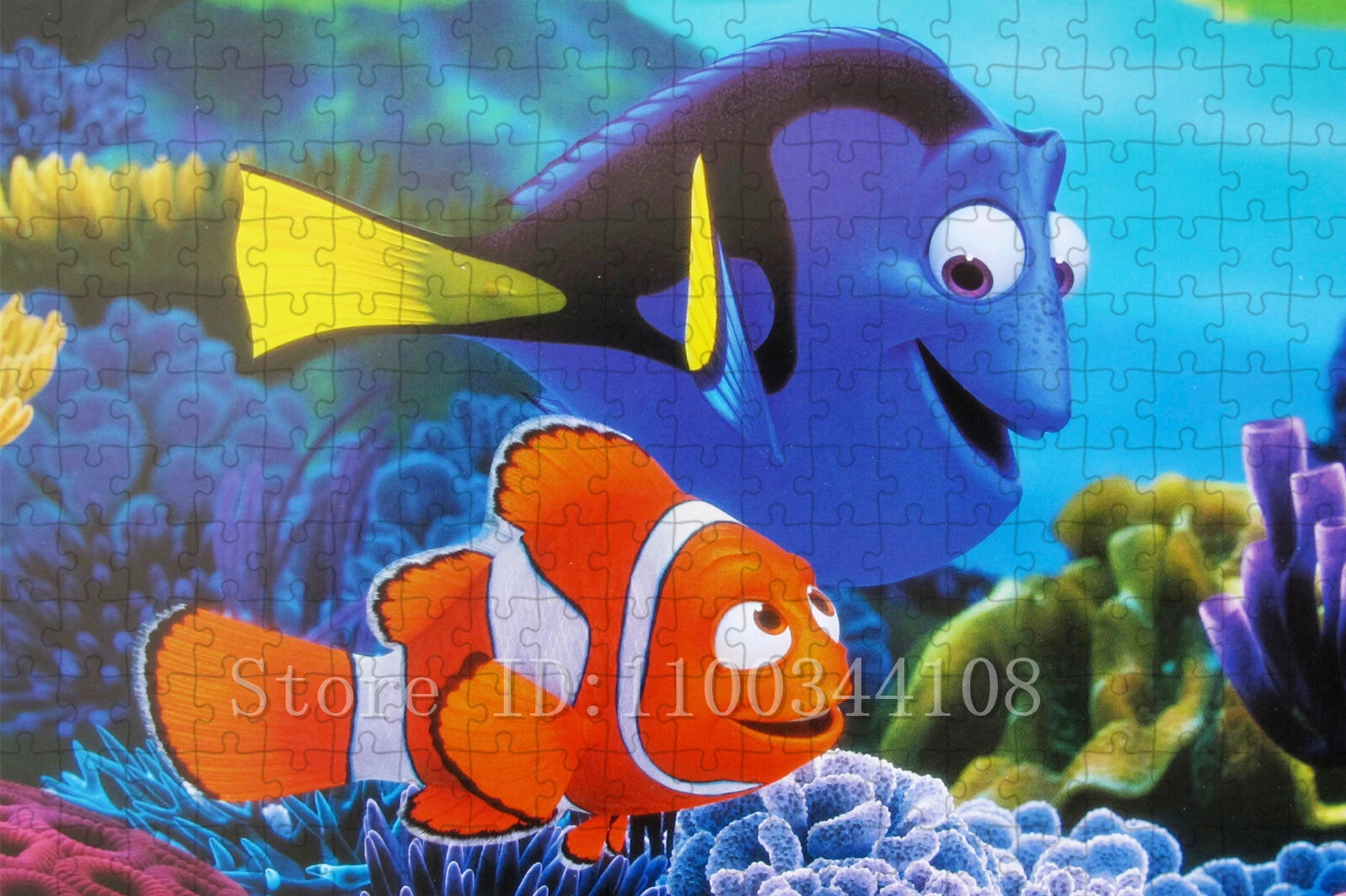 Disney findet Nemo Puzzles Fisch Tier Cartoon Puzzles Eltern-Kind interaktives Spiel Spielzeug handgemachtes Geschenk