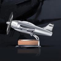 Car Essential Oil Diffuser Solar Airplane Car Diffuser Diffuser Base Aromatherapy Wooden Ornaments Fragrance F7M7