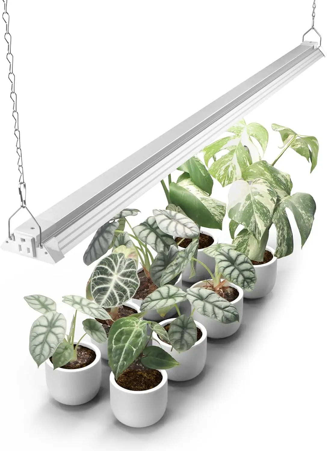 

Светильник для растений 4FT, 72 Вт, высокий PPFD, полный спектр, для рассады и овощей, для теплиц, с возможностью соединения и выключателем