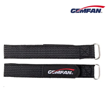 Gemfan 20X330mm 16X250mm Metal Buckle High Strength Anti-slip Magic Battery Strap for FPV Freestyle Racing Drone