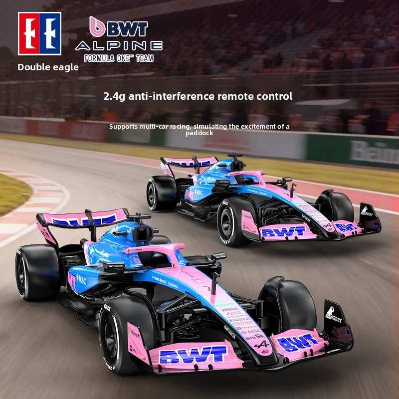 Double Eagle 1:16 Alpine Racing F1 Remote Control Car Toy Racing Drift High Speed Sports Car Remote Control Children's Day Gift