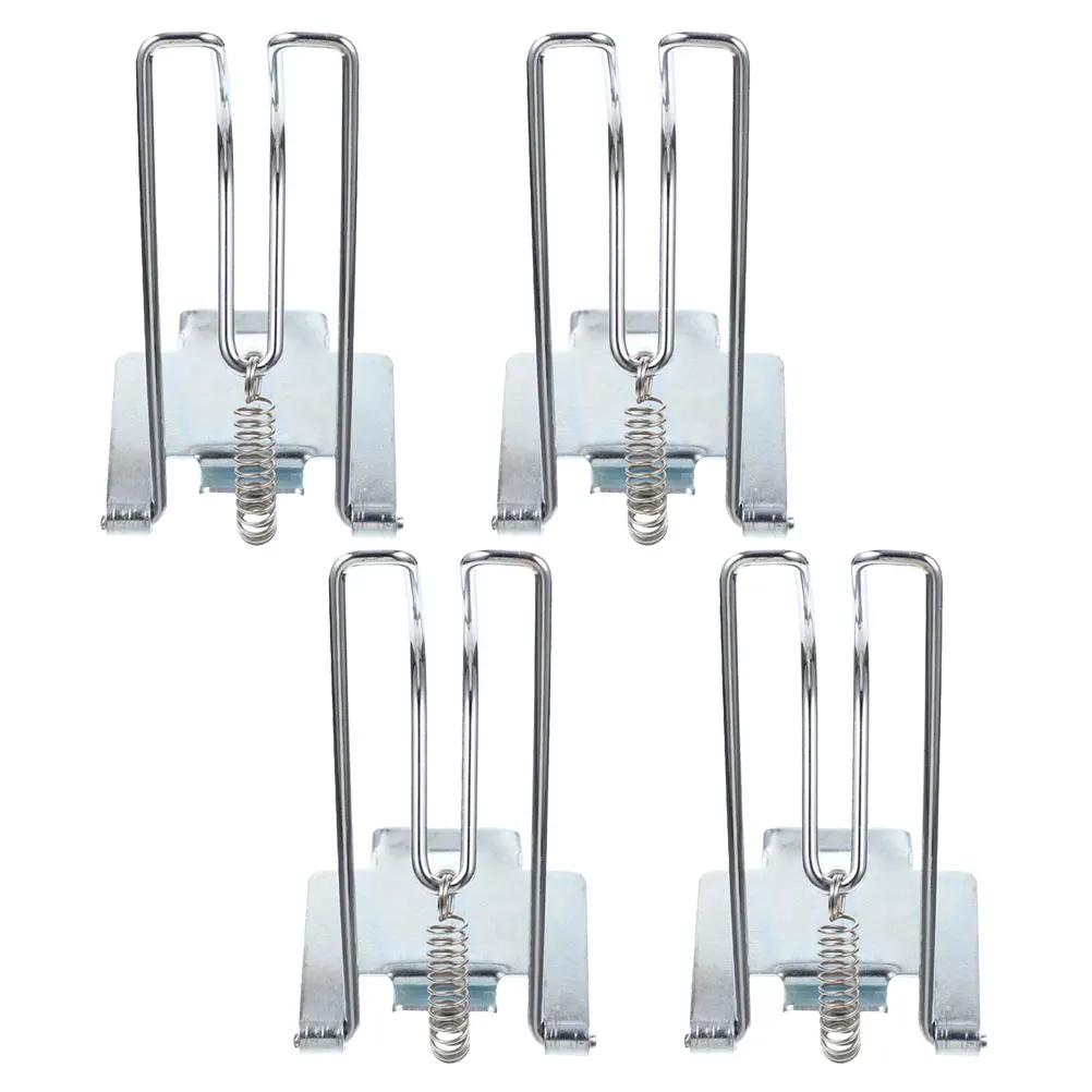 

4pcs Cash Drawer Money Clips Metal Cashier Box Bill Holder Secure Protection For Registers Tray Organizing Hardware