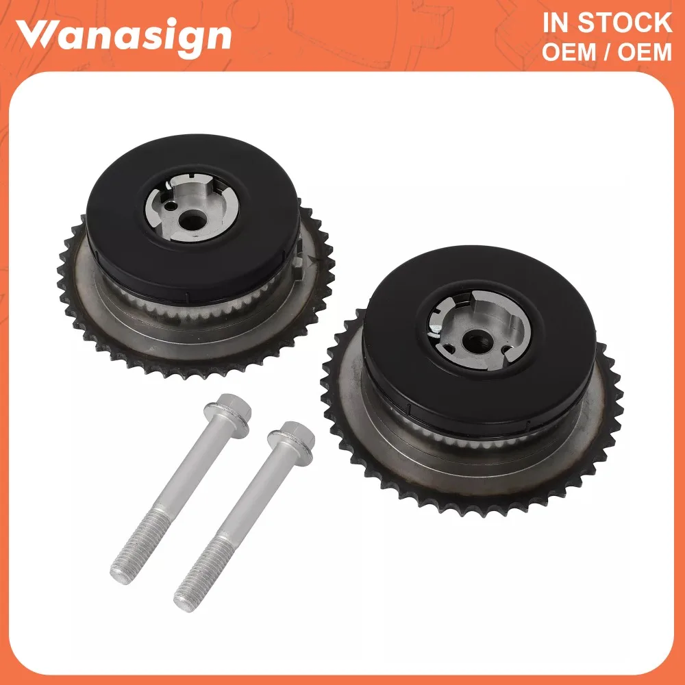 Kit de chaîne de distribution de moteur, actionneur VCT, joint de couvercle d'engrenage, pompe à eau adaptée à 2.2 2.4 L pour Chevrolet BUICK GMC Ecotec 2,2l 2,4l L4 gaz