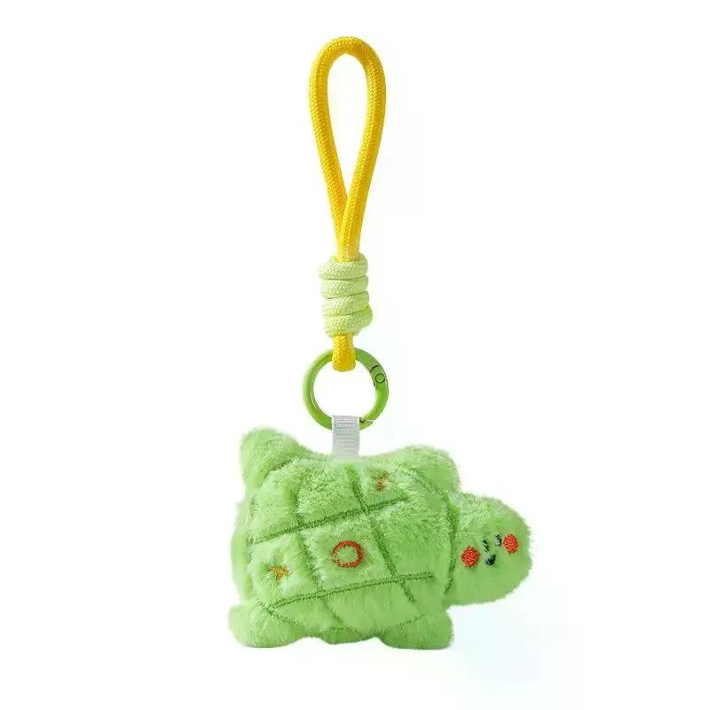 Lindo Animal del océano muñeco de peluche mascota juguetes de peluche llavero colgante cordón bolsa adornos colgantes mochila encanto llavero regalo para niños