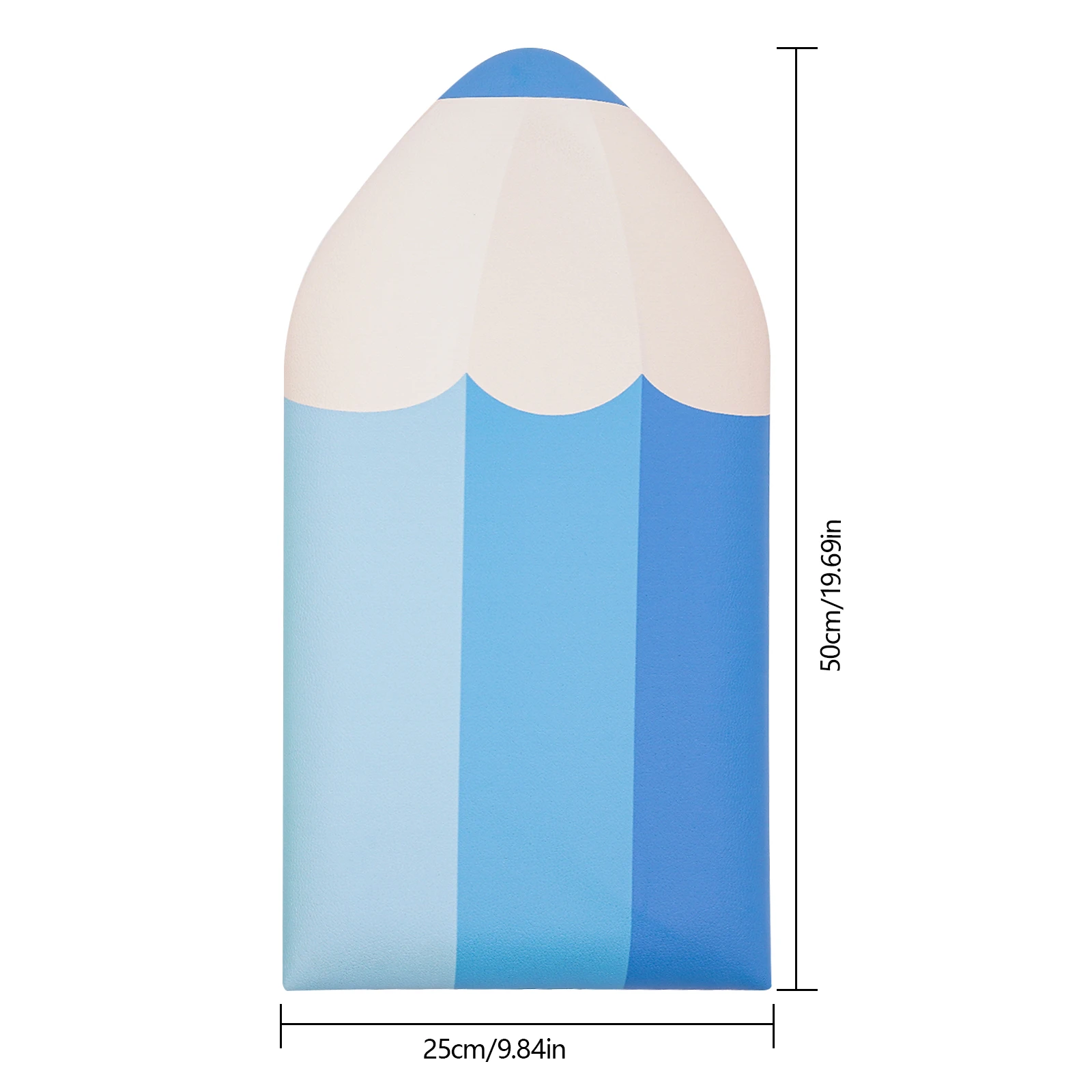 6 قطعة ملصقات جدار قلم رصاص المضادة للتصادم جدار الحشو للأطفال سمك 3 سنتيمتر ذاتية اللصق غرفة الأطفال خلفية #6