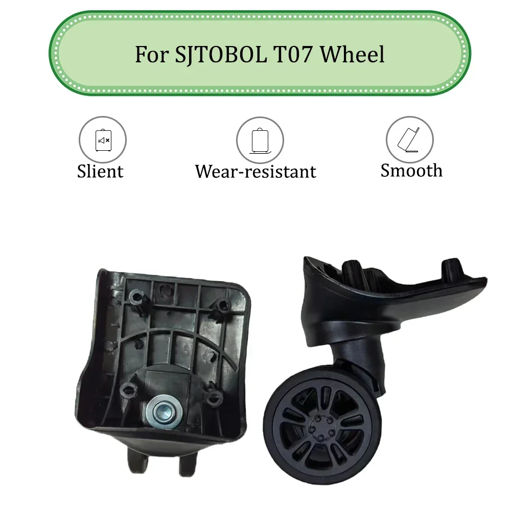 

Suitable For SJTOBOL T07 Universal Wheel Trolley Case Wheel Replacement Luggage Pulley Sliding Casters wear-resistant Repair
