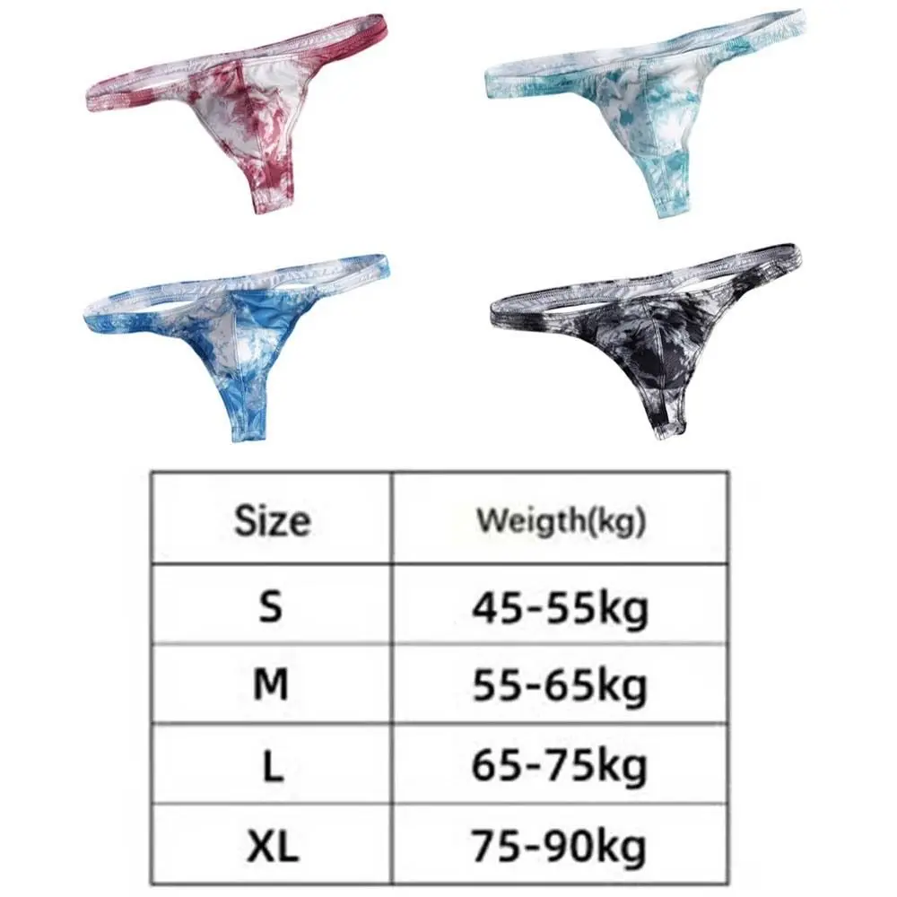 Tanga Masculina Grande e Respirável com Estampa de Leopardo, Sem Costura, Lingerie Mini T-back, Cuecas Masculinas Esportivas
