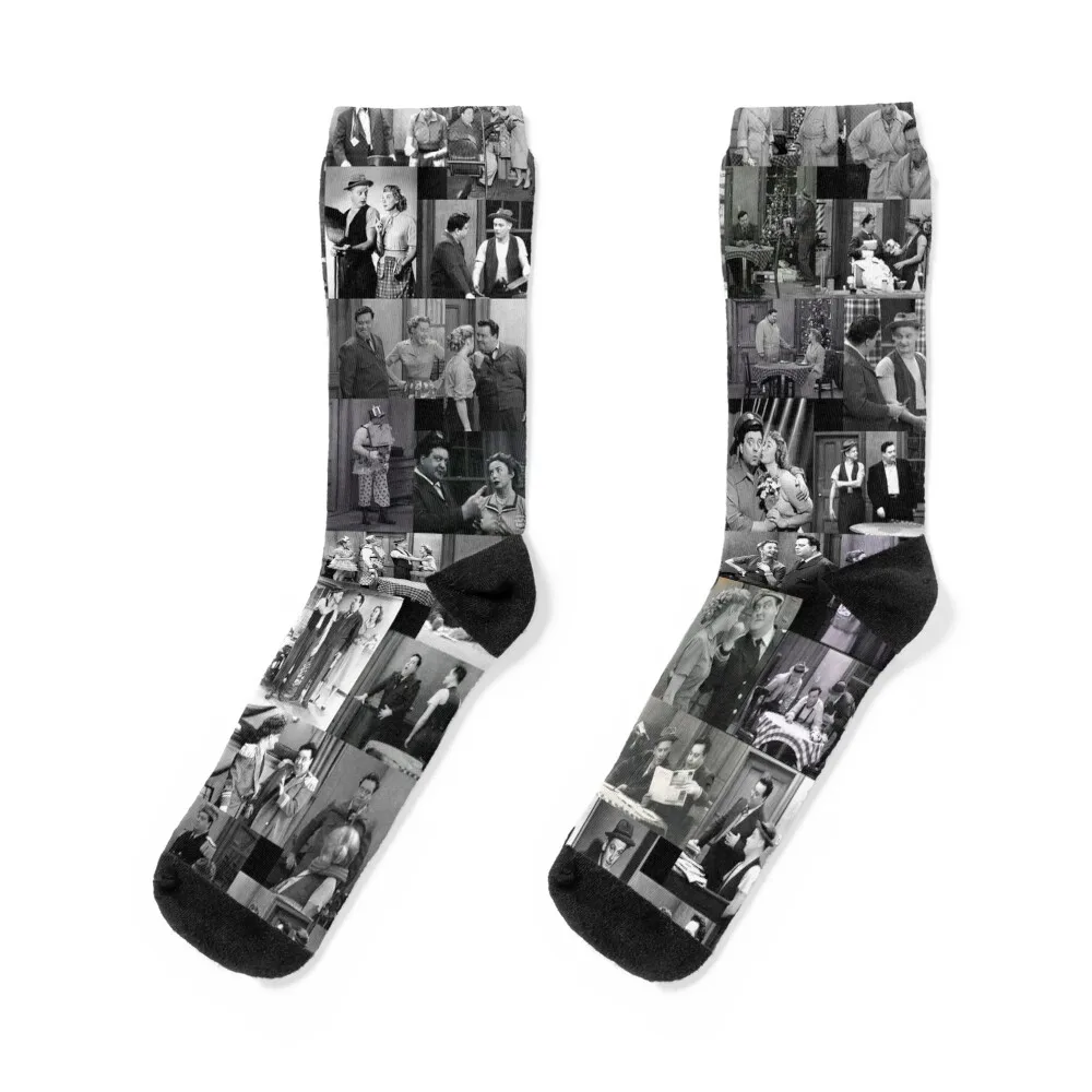 

The Honeymooners Socks compression sports stockings funny sock set Socks Female Men's