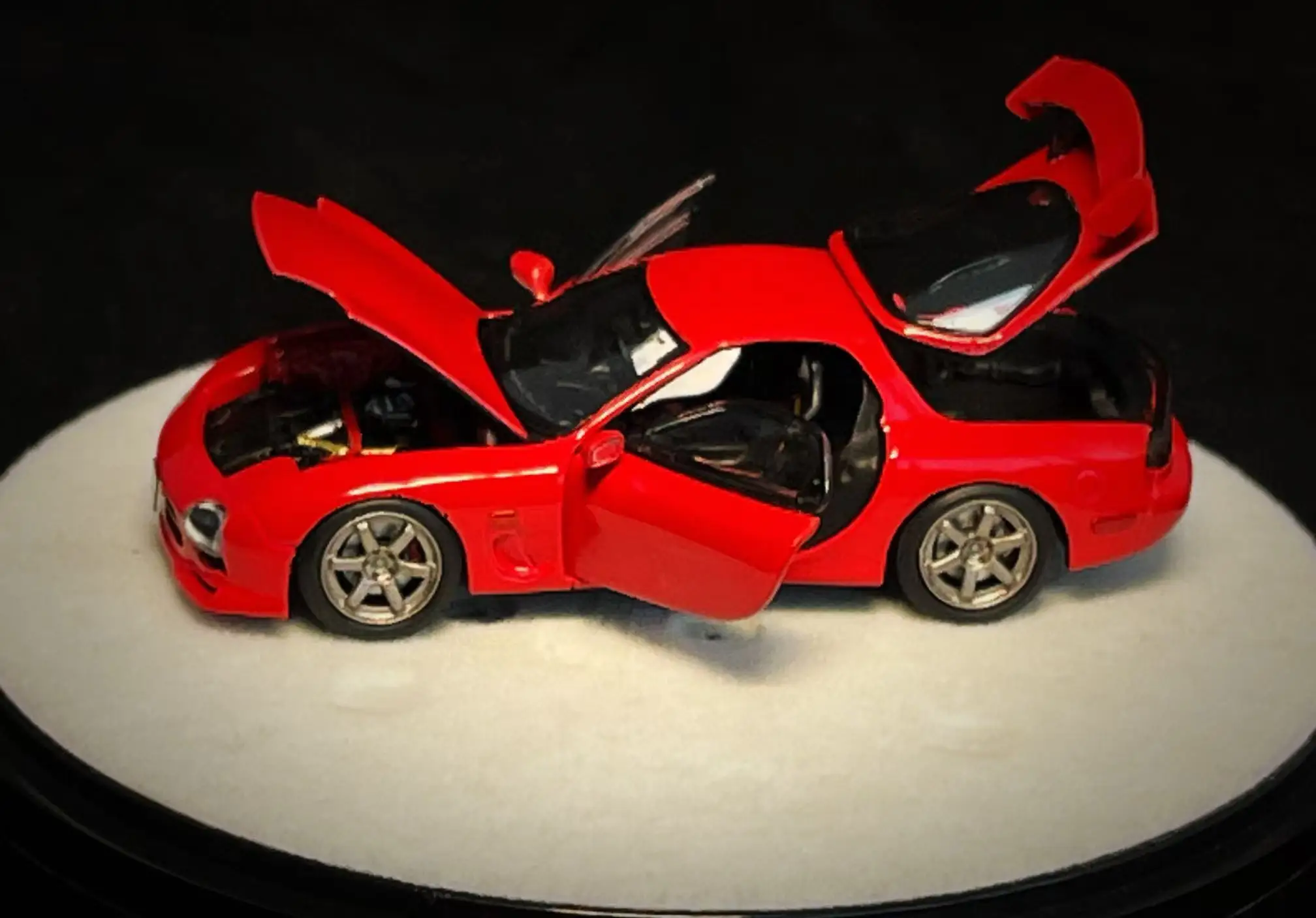 **Vorbestellung **PGM 1:64 RX7 Red Limited 999 Druckguss-Modellauto