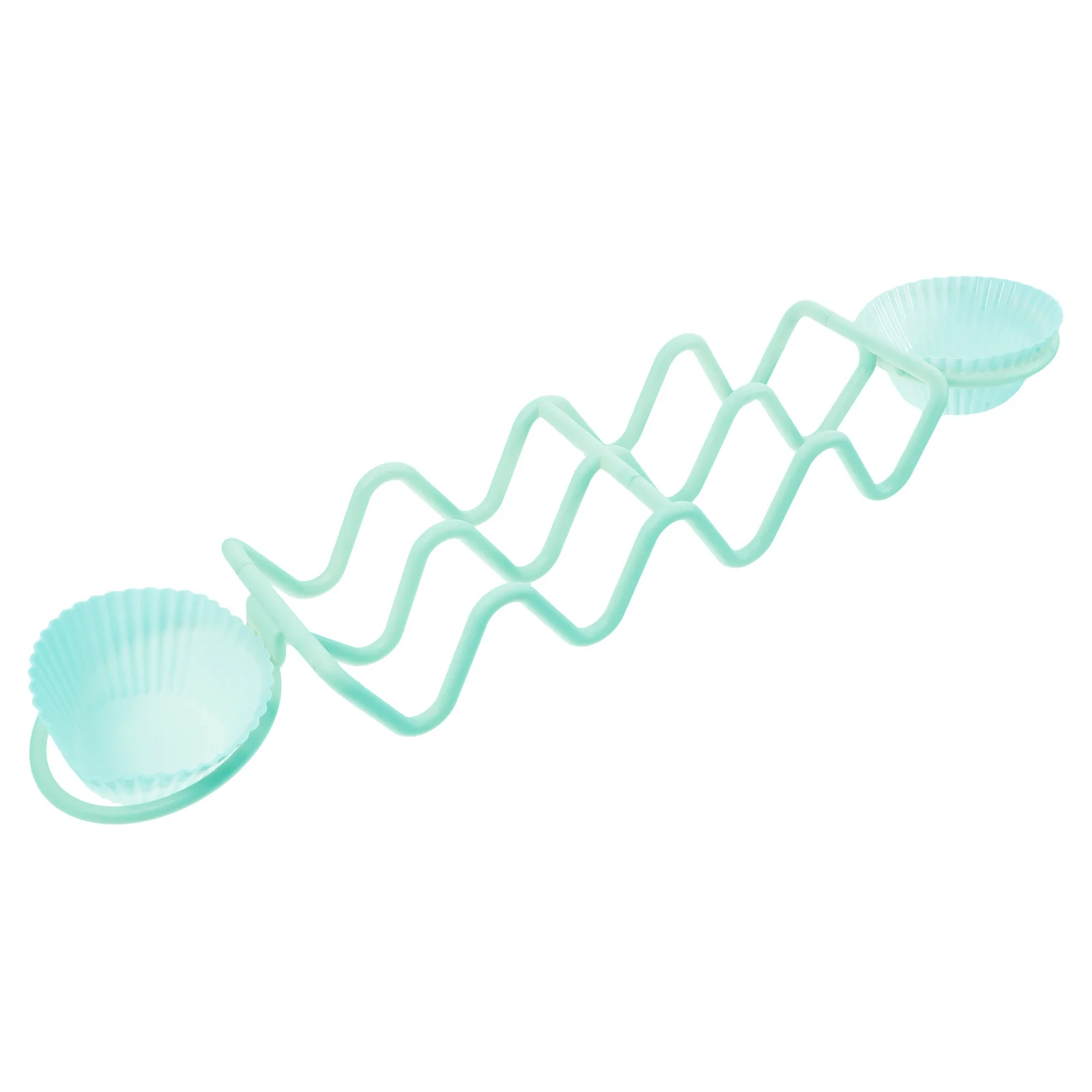 

Plastic Taco Holder Stand 4 Slots Detachable Easy Clean Stable Support for Mexican Fiesta Parties Kitchen Decor Burrito Wrap