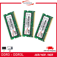DDR3 RAM  2GB 4GB 8GB 8500MHz 1333MHz 1600MHz 1866MHz Notebook Memory 240-pin Non-ECC Unbuffered SODIMM
