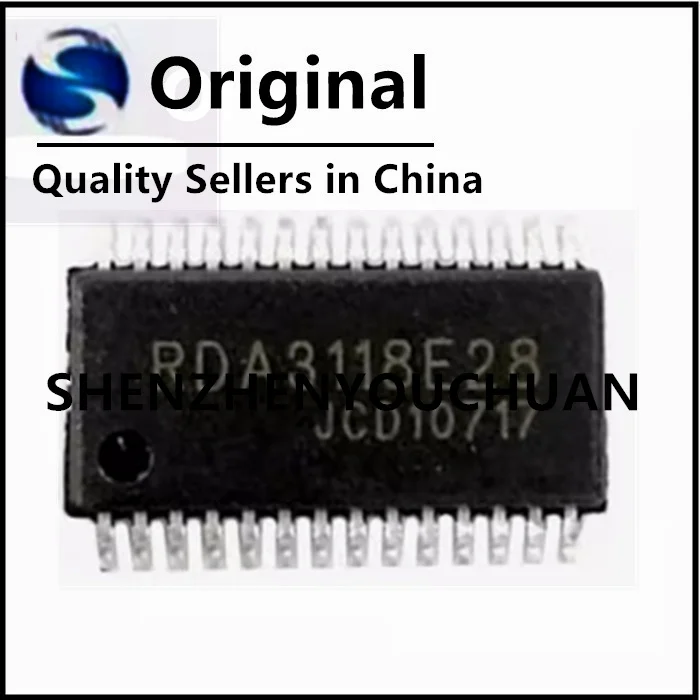 Chipset IC original, RDA3118E28, RDA3118E28, RDA3118, TSSOP28, 10-100 pcs, novo