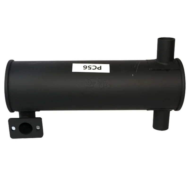 Двигатель экскаватора PC56-7 Объем глушителя подходит для двигателя экскаватора