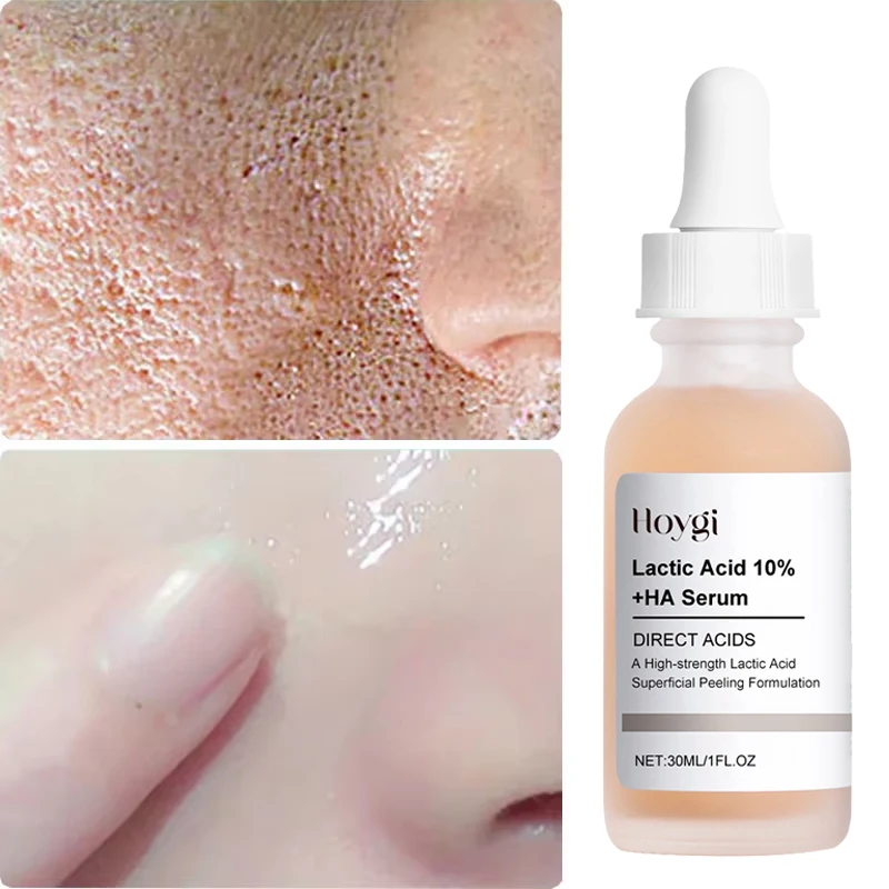 

Lactic Acid Pores Shrinking Serum Fast Remove Large Pores Refining Firming Whitening Smoothing Nourish Repair Korean Skin Care