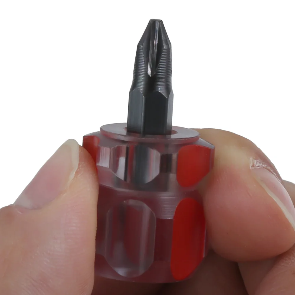 6 teile/satz Nähmaschine Sauber Reparatur Tools Kit Kurze Schraubendreher Flathead Kreuz Kopf 2-ended Pinsel Handwerk Wartung Tragbare – Detail 2