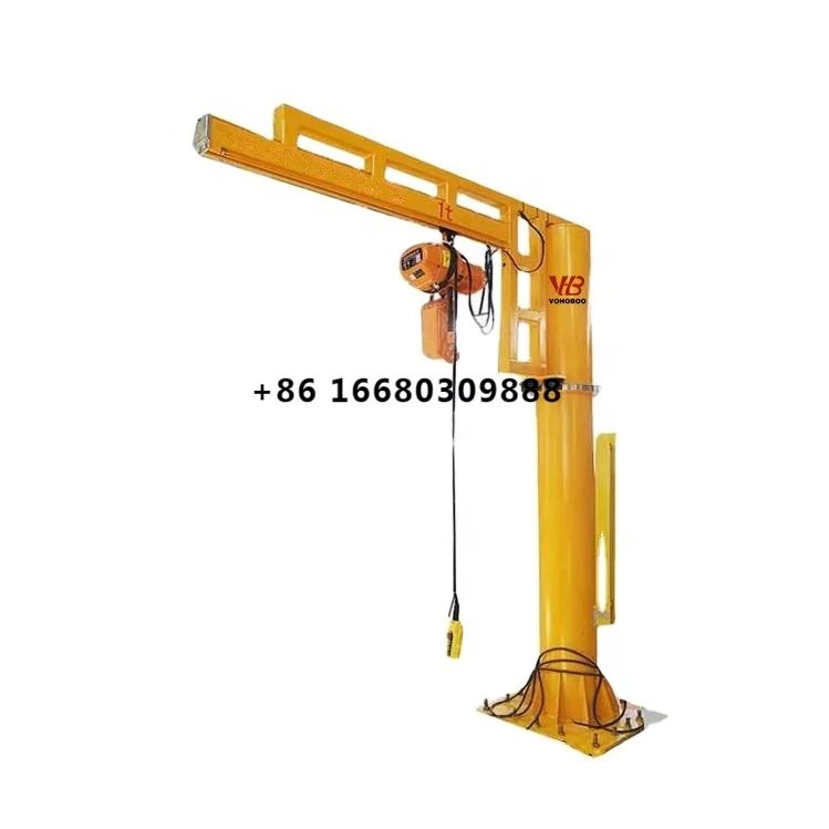 Good Price Cast Iron Cantilever Swing Arm Jib Crane For Construction Works