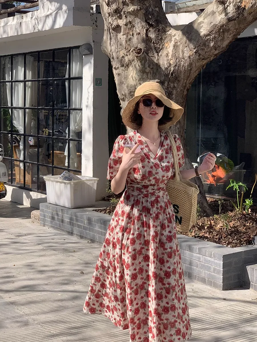 Abiti a maniche corte da donna con strass estivi in raso con cinturino per spaghetti con spacco laterale raccolto in vita audace sensuale femminile semplice