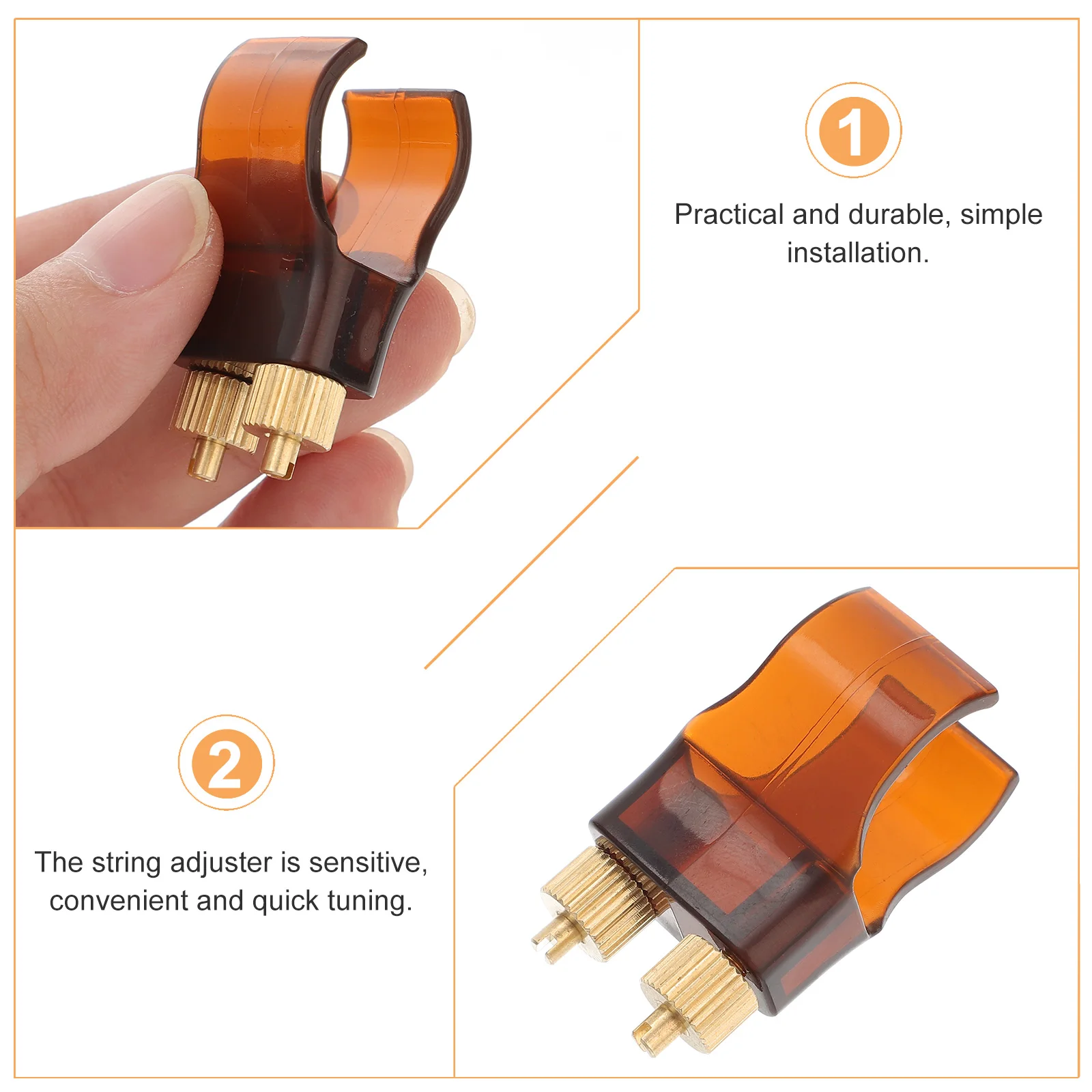 

Alloy Erhu High Precision String Adjuster Durable Instrument Accessories For Erhu Huqin Stable Tuning Quick Sensitive