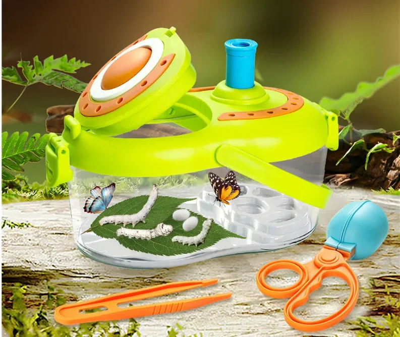 [Engraçado] experimentos científicos multifuncional cabine de reprodução caixa de observação de insetos brinquedos educativos para crianças presente de aniversário do bebê