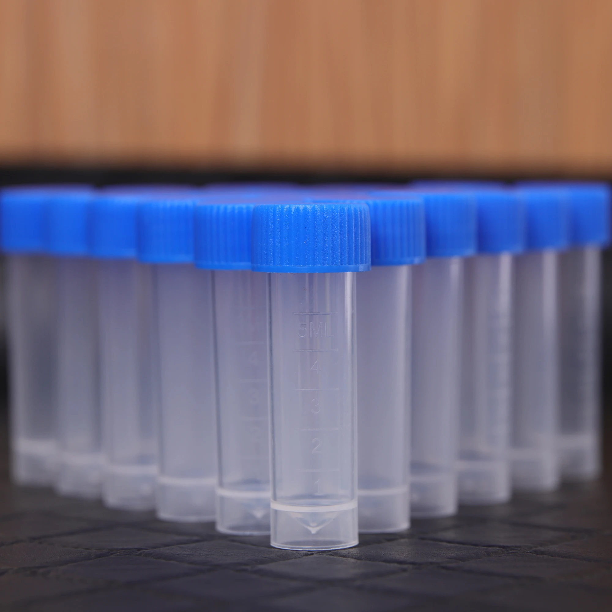 10pcs Seal Caps Reusable 5ml Plastic Plastic Vials Stackable Container For Science Projects