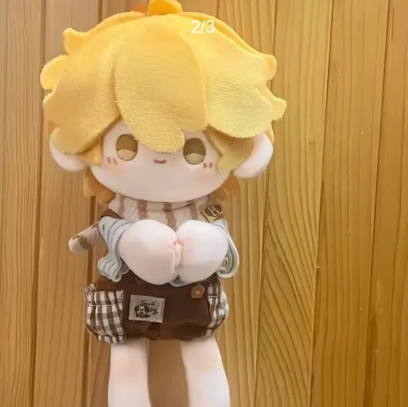 

Мягкая хлопковая кукла-фигурка Аэтер из игры Genshin Impact, 15 см, для косплея, милая, мультяшная, для самостоятельной переодевки, подарок