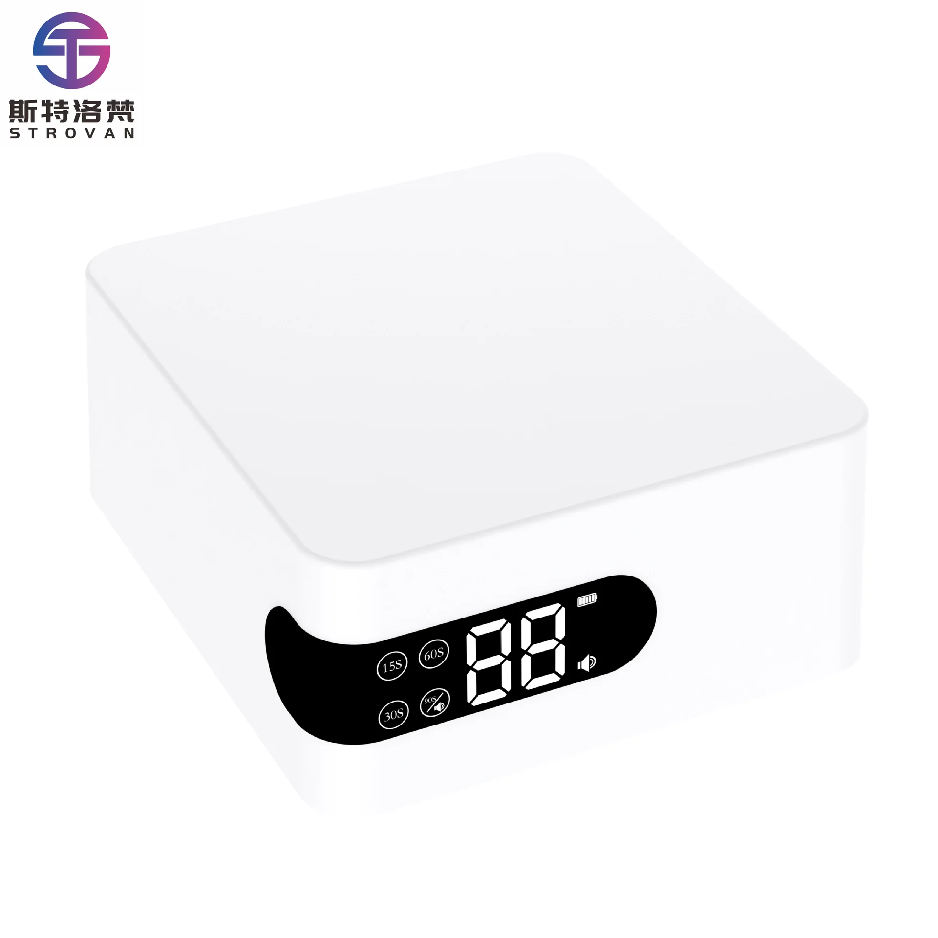 

STLF LZS New Quick-drying 48W Nail Lamp Rechargeable Beauty Salon Nail Lamp Smart UV/LED Nail Lamp