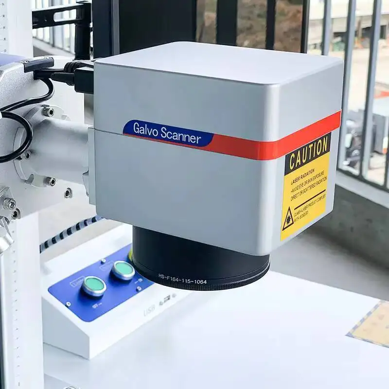 رائجة البيع 30 واط 50 واط آلة التعليم بليزر الألياف المحمولة للهدايا والحرف اليدوية الدقيقة المعدنية الصلب #4