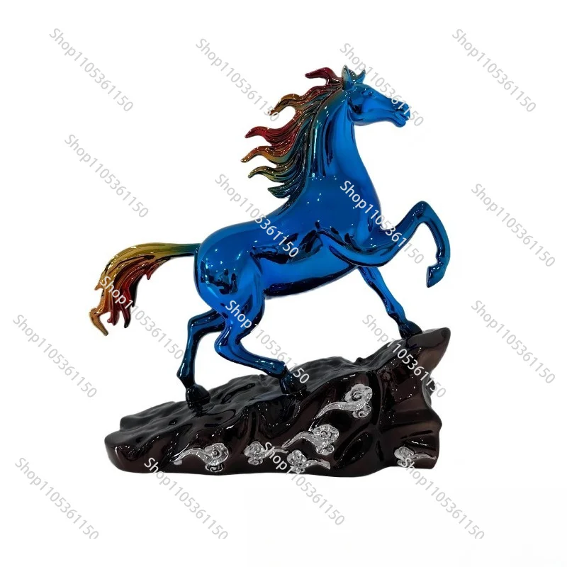 Ornament Horse to Success Zodiac Horse Crafts Office Living Room Wine Cabinet Ornament