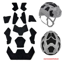 1 Set Helmet Padding Kit Self Adhesive Super High Cut Helmet Velcros Universal Tape Helmet Padding Stickers for Football Helmet