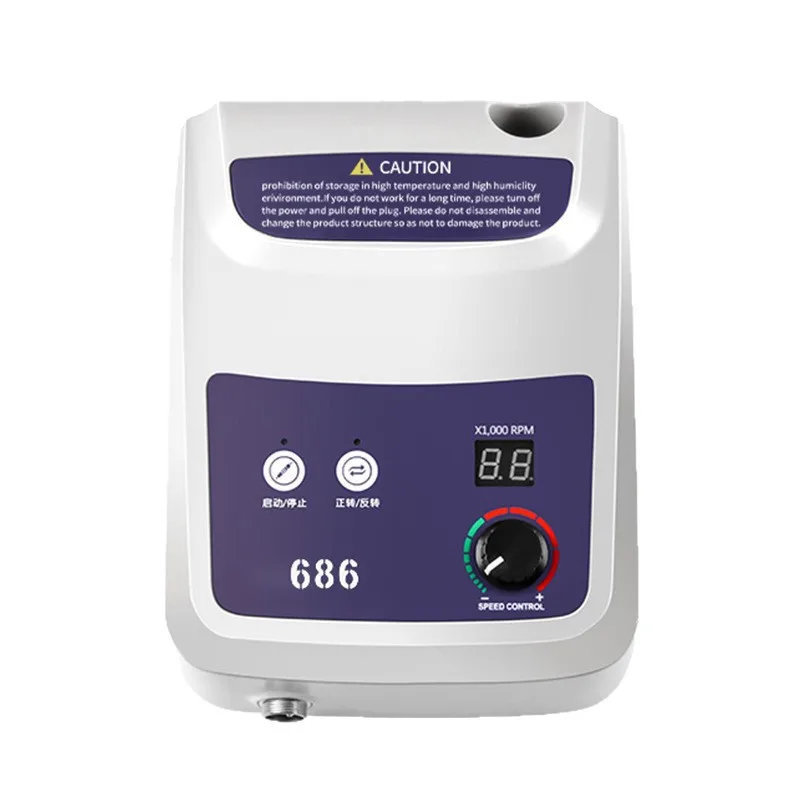 Tooth Machine Engraving Machine 686 Brushless Electric Small Denture Grinder Grinder Jadeite Jade Wood Core Agate