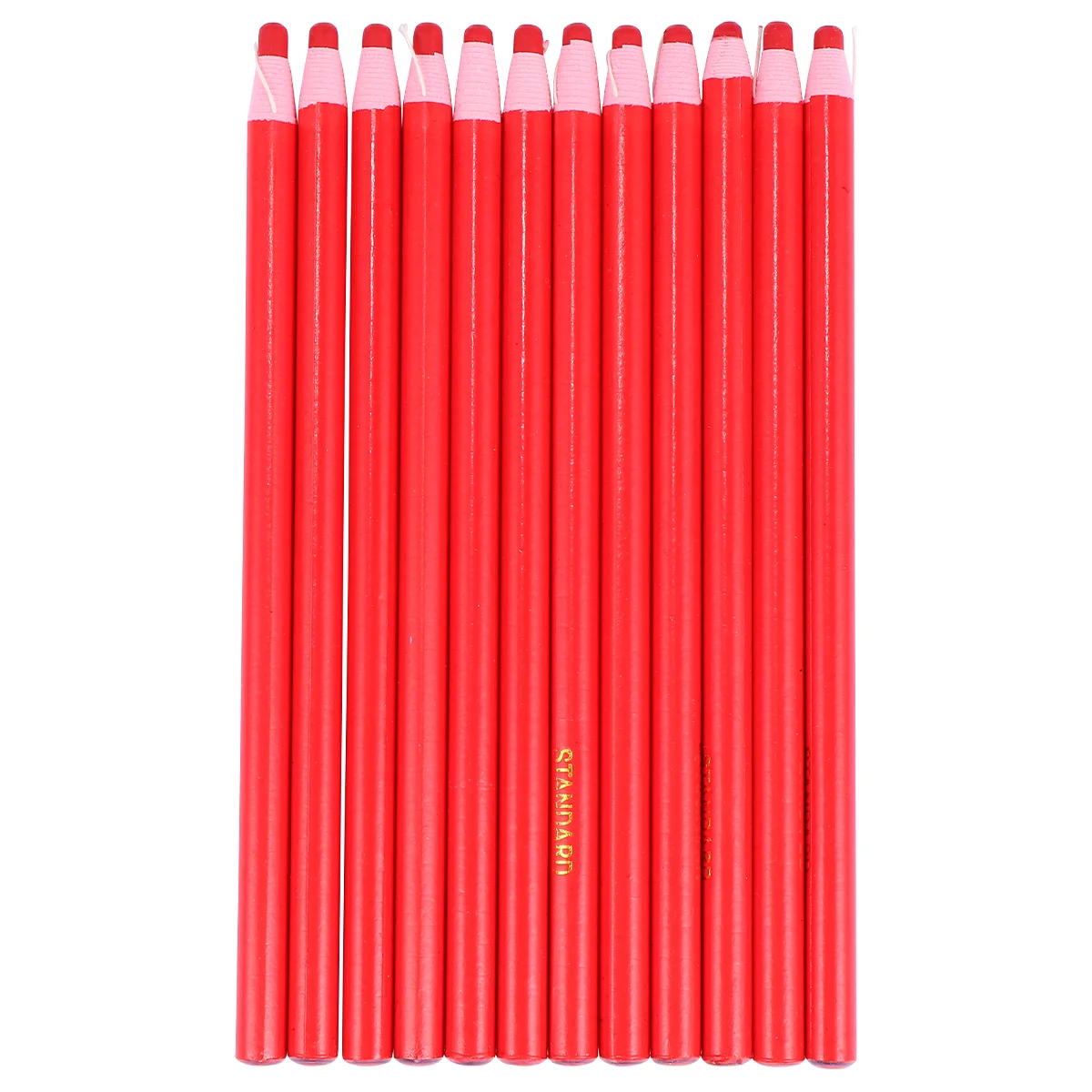 1 Box Peel-off Wax Pen Roll Paper Point Pen Trimming Thread Machine Sewing Pen Multi-purpose Marker Pen for Home Store (Red)