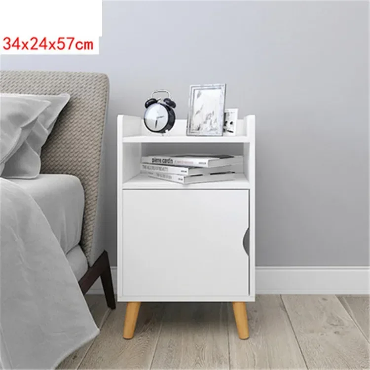 

-Креативный квадратный столик для спальни E1, прикроватный столик, стол в скандинавском стиле, простой современный маленький журнальный столик