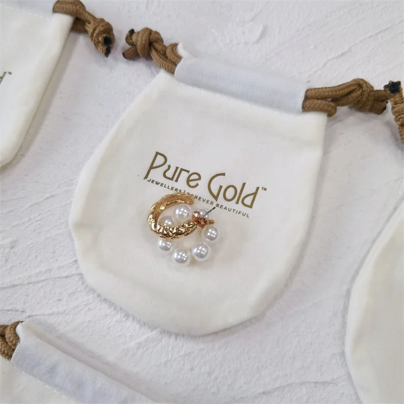 custom.Chuanghua Custom Drawstring Wedding Favor Pouch Lipstick Candy Sweet Jewelry Storage Velvet Bags With Prin